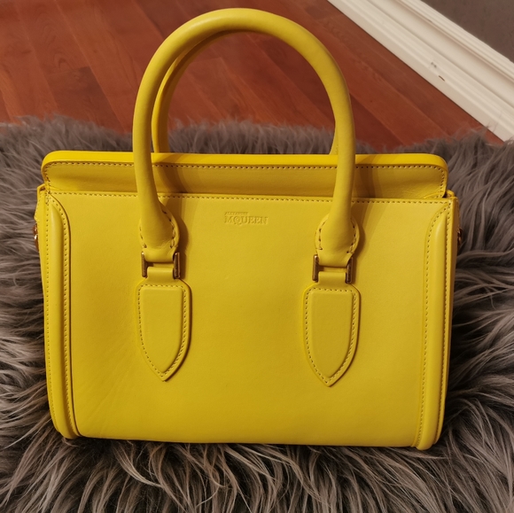 Alexander McQueen top handle leather bag - Picture 3 of 8